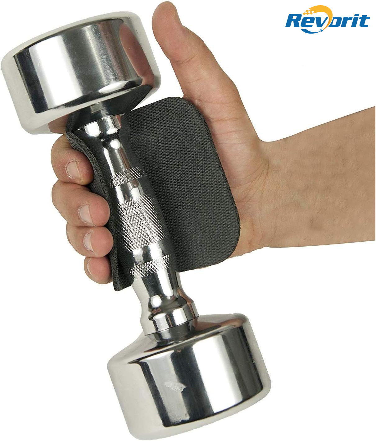 Revorit Original Lifting Grips The Alternative to Gym Workout Gloves Comfortable & Light Weight Grip Pad for Men & Women That Want to Eliminate Sweaty Hands (Single Pair)