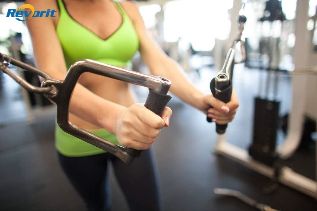 Revorit Original Lifting Grips The Alternative to Gym Workout Gloves Comfortable & Light Weight Grip Pad for Men & Women That Want to Eliminate Sweaty Hands (Single Pair)